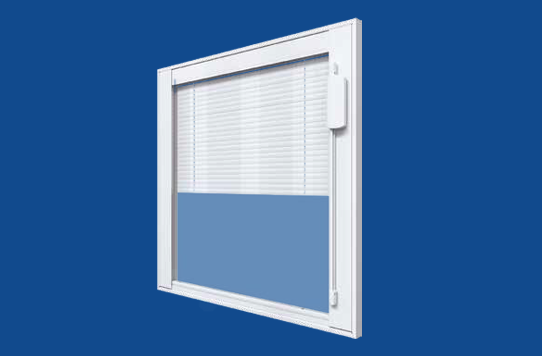 Windows with miniblinds image
