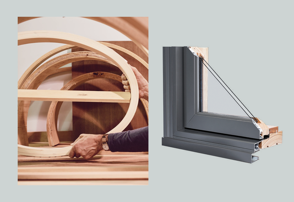 Wood windows Image